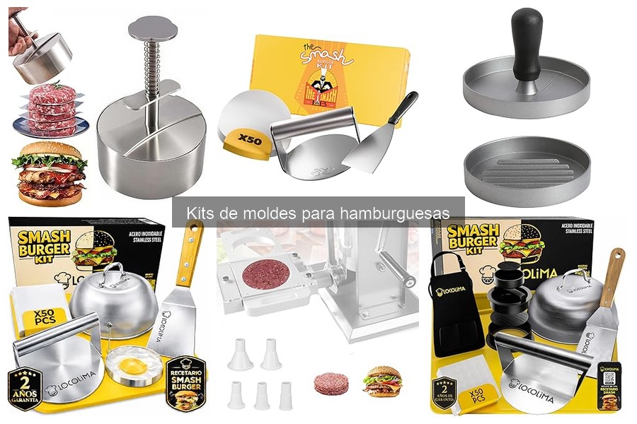 ¿Qué es un kit de moldes para hamburguesas? Descúbrelo aquí
