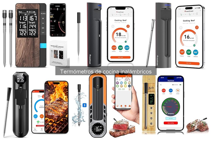 ¿Qué es un termómetro de cocina inalámbrico? Guía completa