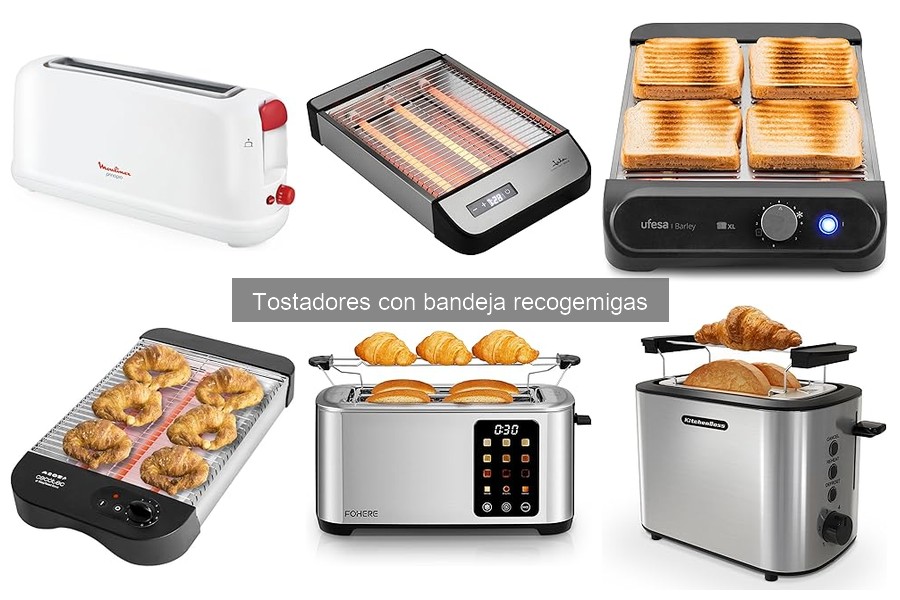 ¿Qué es un tostador con bandeja recogemigas y sus beneficios?