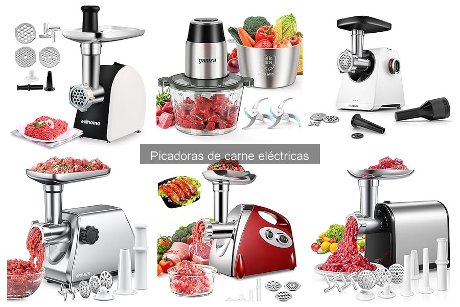 ¿Qué es una picadora de carne eléctrica? Características y usos