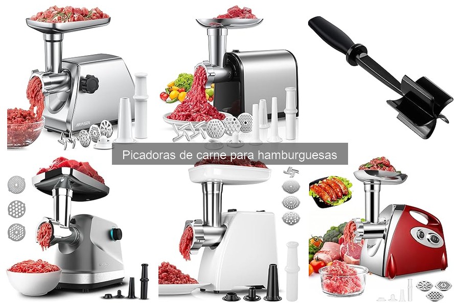 ¿Qué es una picadora de carne y cómo funciona?