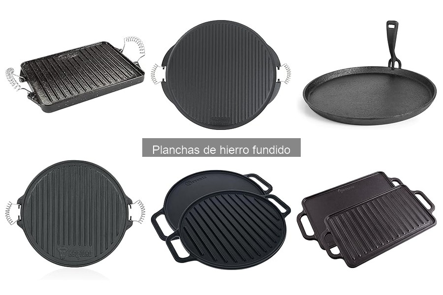 ¿Qué es una plancha de hierro fundido? Características y Usos