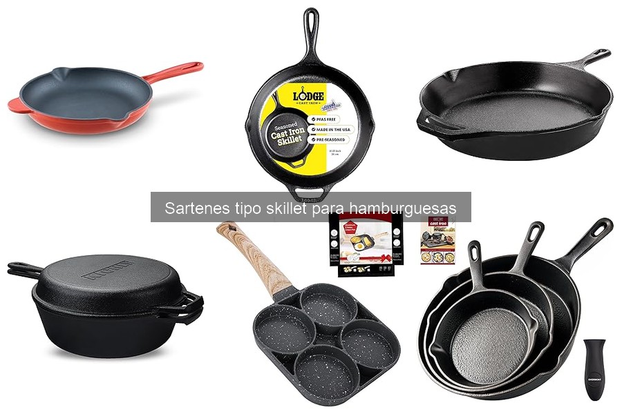 ¿Qué es una sartén tipo skillet y cómo se utiliza?