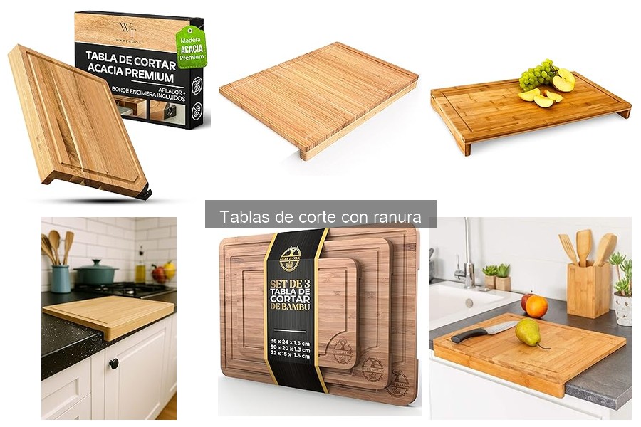 ¿Qué es una tabla de corte con ranura? Funcionalidad y ventajas