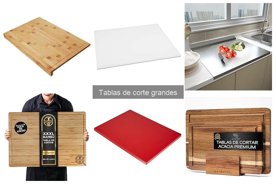 ¿Qué es una tabla de corte grande? Beneficios y usos