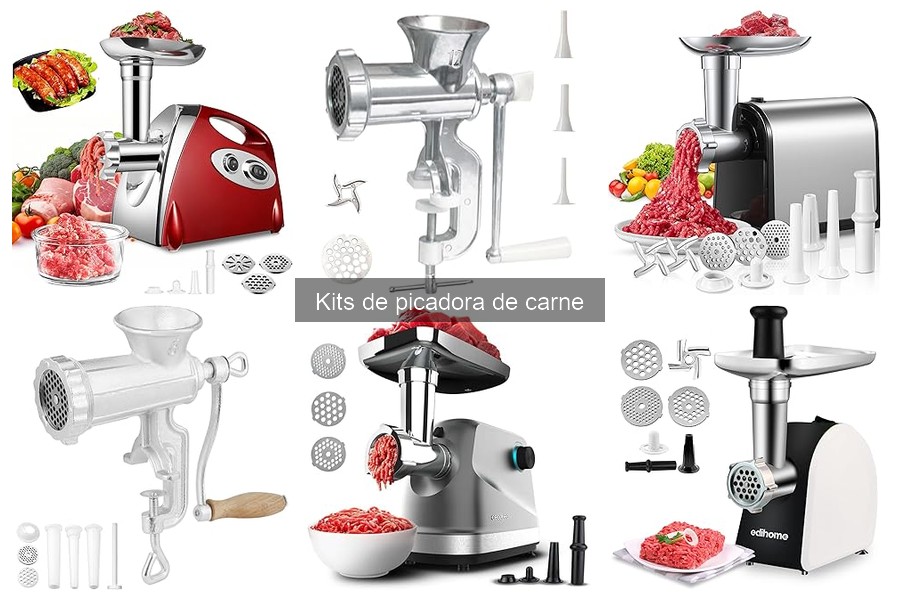 ¿Qué incluye un kit de picadora de carne? Guía básica