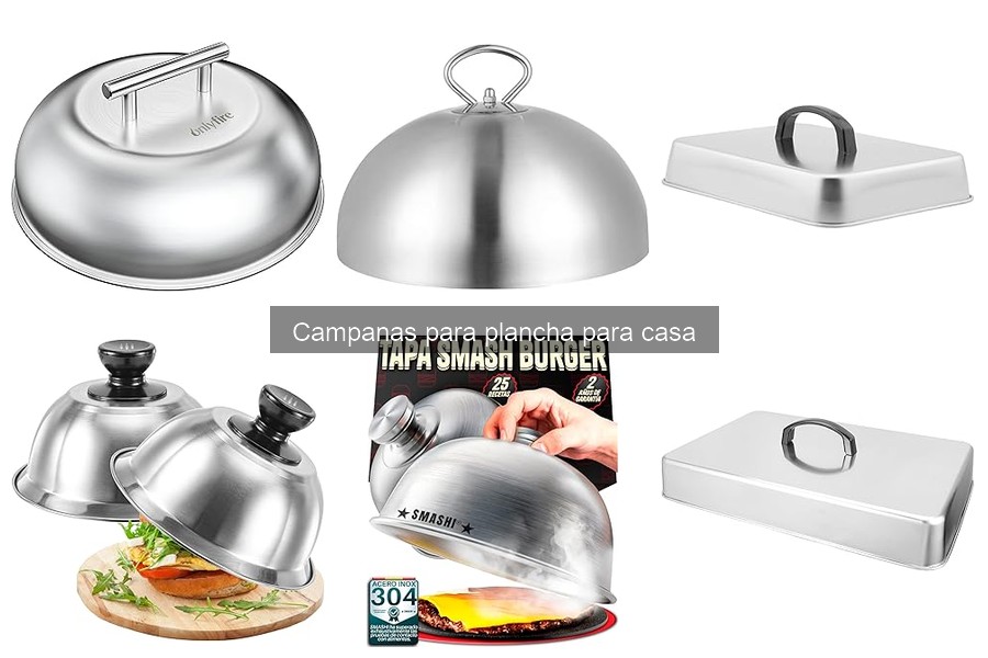 ¿Qué son las campanas para plancha en casa?