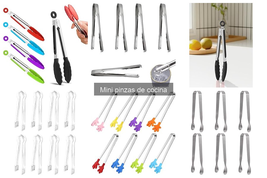 ¿Qué son las mini pinzas de cocina y para qué se usan?