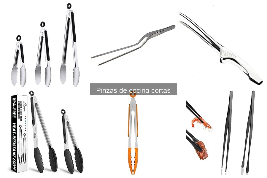 ** ¿Qué son las pinzas de cocina cortas? Características y usos