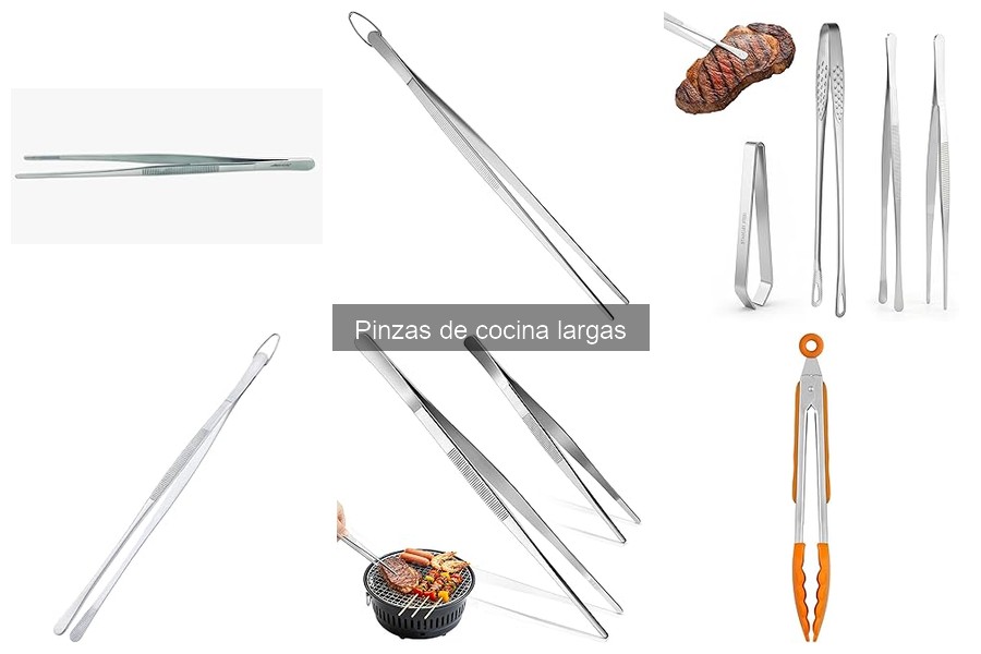 ¿Qué son las pinzas de cocina largas? Características y usos
