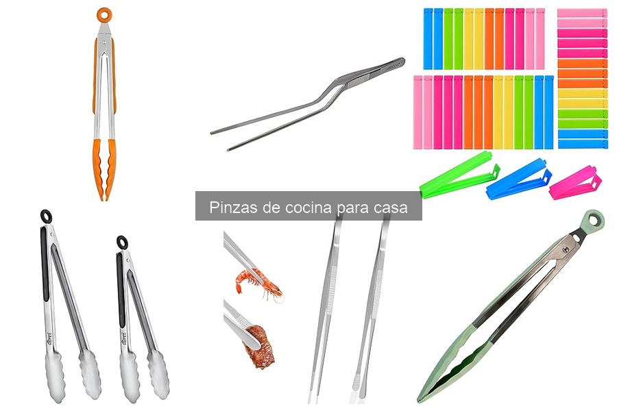 ¿Qué son las pinzas de cocina y cómo se utilizan?