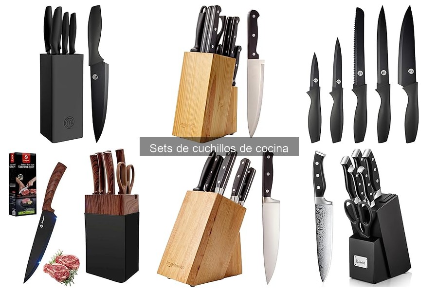 ¿Qué son los sets de cuchillos de cocina? Guía para principiantes