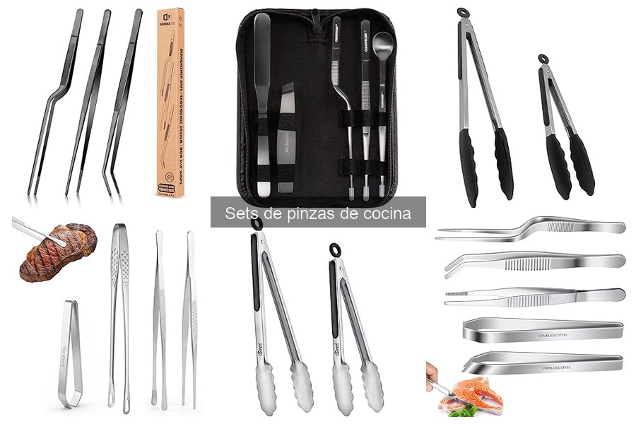 ¿Qué son los sets de pinzas de cocina? Guía básica