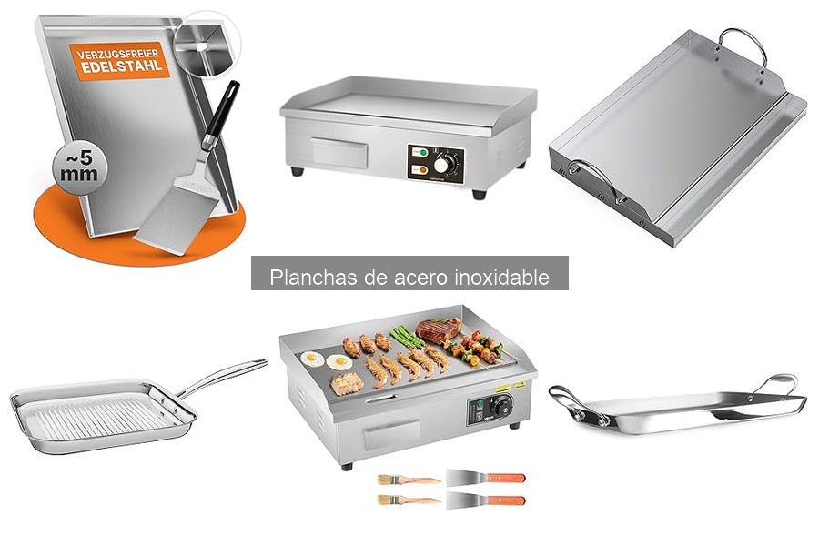 Recetas Fáciles con Plancha de Acero Inoxidable en Casa