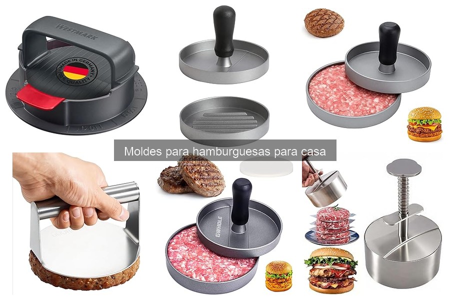 Recetas fáciles de hamburguesas con moldes para disfrutar en casa