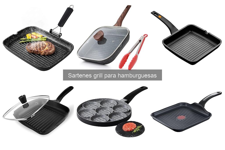 Recetas para Hamburguesas Perfectas en Sartén Grill
