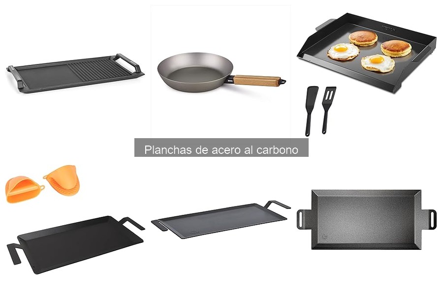 Recetas populares para preparar en planchas de acero al carbono