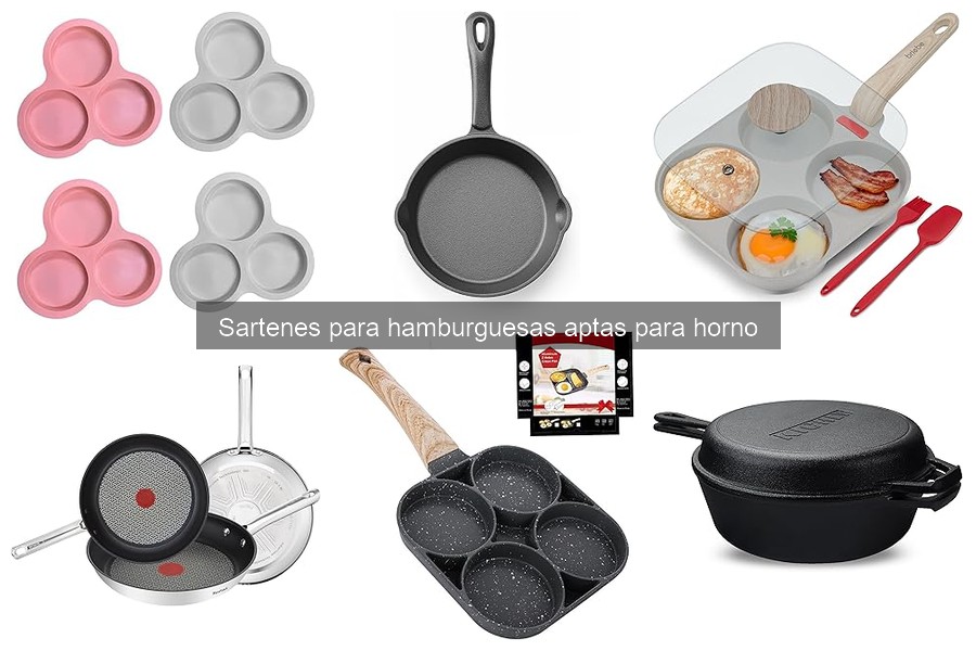 Recetas simples de hamburguesas en sartén apta para horno