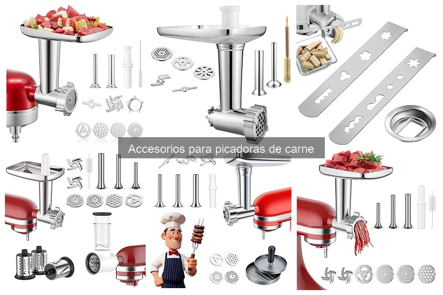 Repuestos para accesorios de picadoras de carne: guía de compra