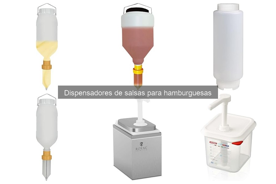 Reseñas de los dispensadores de salsas más populares para hamburguesas