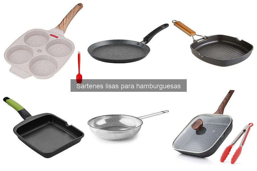 Sartenes lisas para hamburguesas aptas para inducción: guía 2023