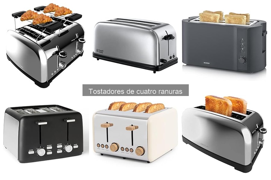 Soluciona Problemas Comunes de Tostadores de Cuatro Ranuras