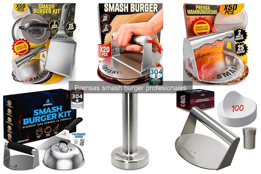 Soluciones a Problemas Comunes con Prensas Smash Burger