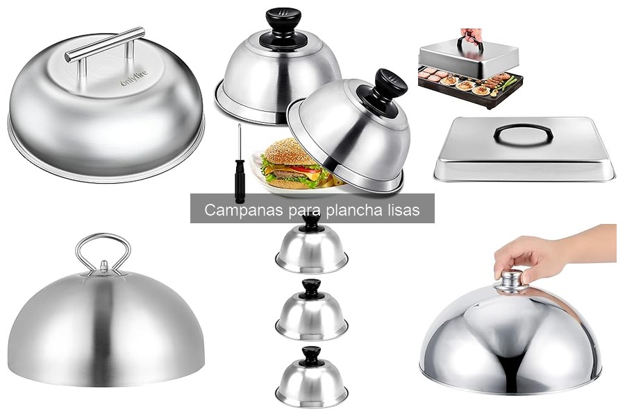 ¿Son necesarias las campanas para planchas lisas? Te lo contamos