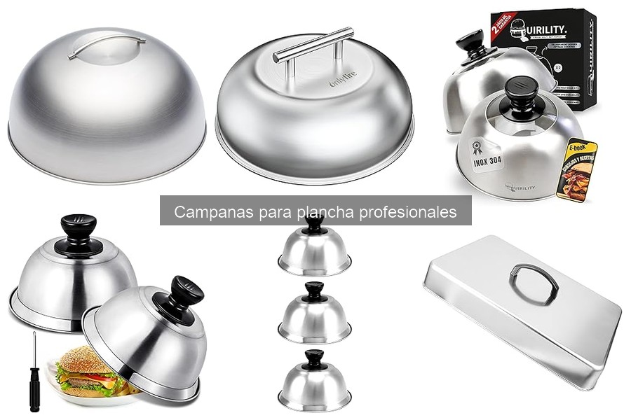 ¿Son necesarias las campanas profesionales para plancha en casa?