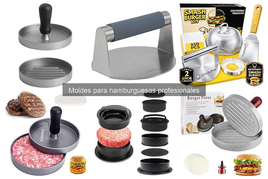 Tendencias en Moldes para Hamburguesas 2023: Novedades y Estilos