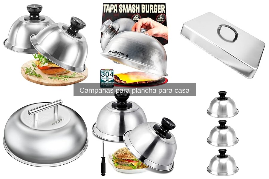 Tipos de Campanas para Plancha: Encuentra la Ideal para Ti
