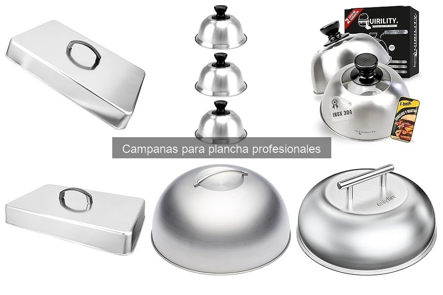 Tipos de campanas para plancha profesionales en 2023