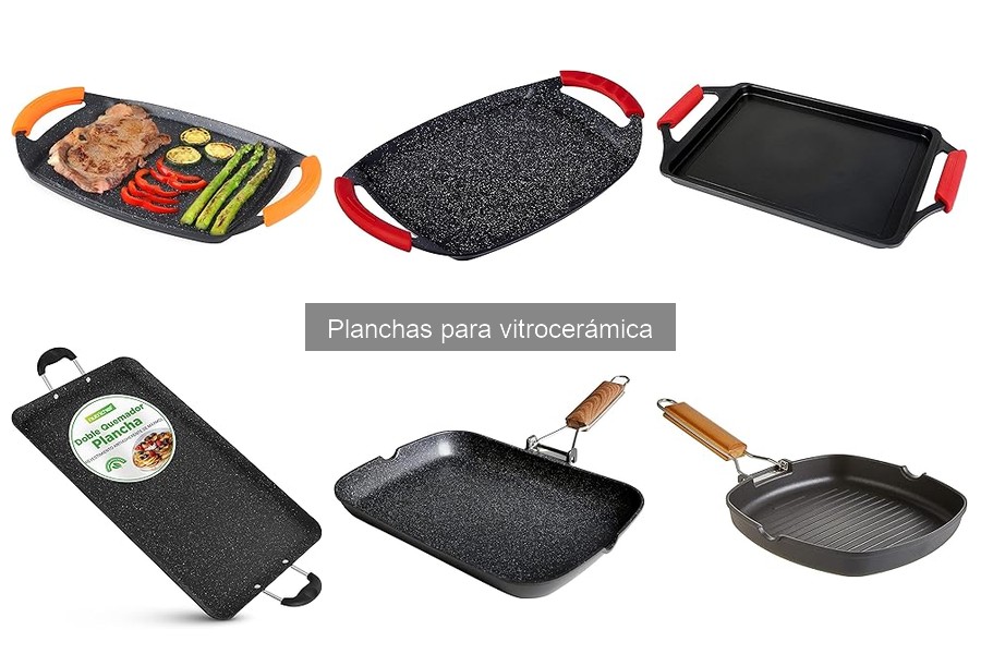 Tipos de planchas para vitrocerámica: guía de opciones