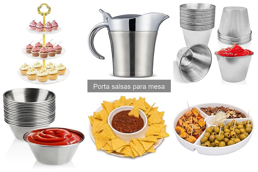 Tipos de Porta Salsas: Guía de Opciones en el Mercado
