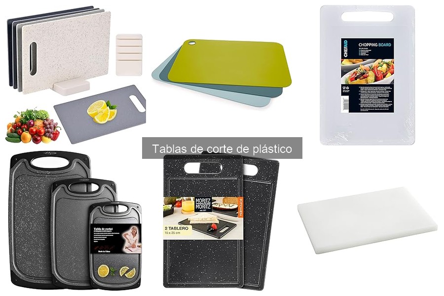 Tipos de tablas de corte de plástico: usos y características