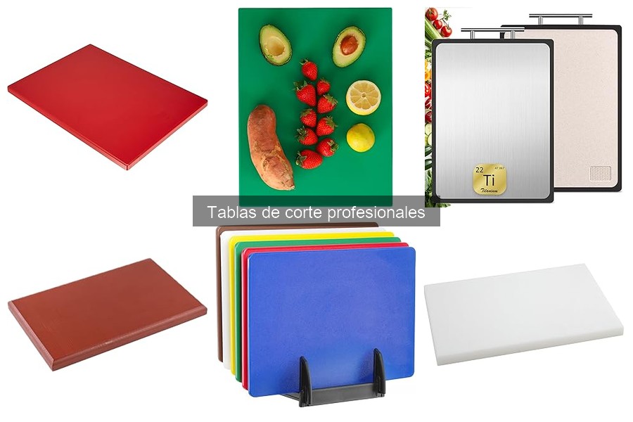 Tipos de tablas de corte profesionales: guía completa