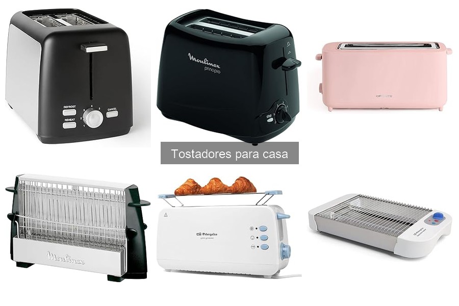 Tipos de tostadores para casa: características y recomendaciones
