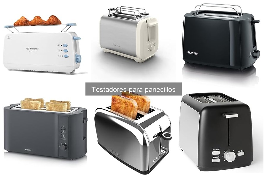 Tipos de Tostadores para Panecillos: Manuales y Eléctricos