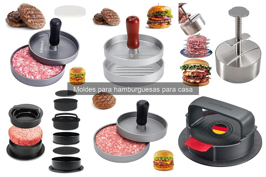 Todo lo que necesitas saber sobre los moldes para hamburguesas