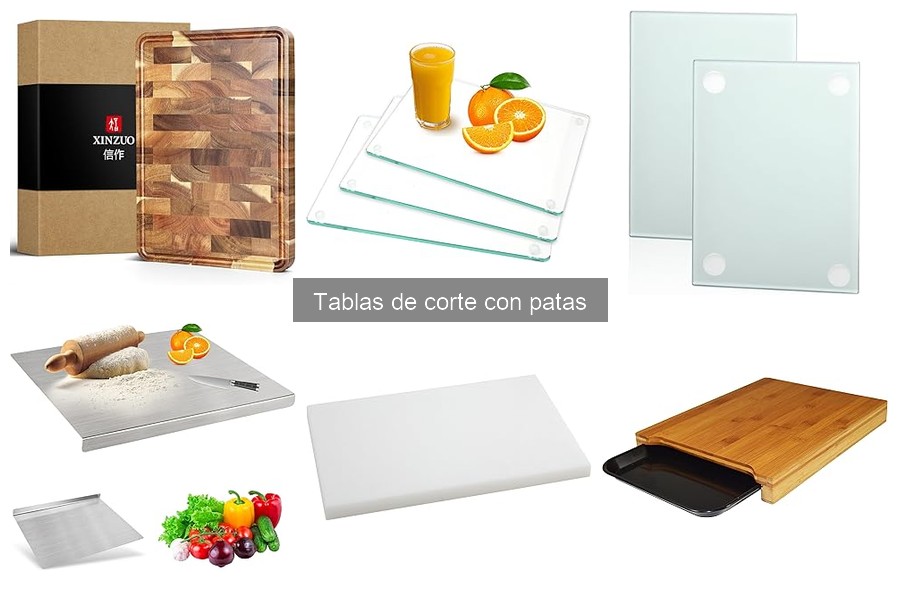 Todo sobre las tablas de corte con patas para tu cocina