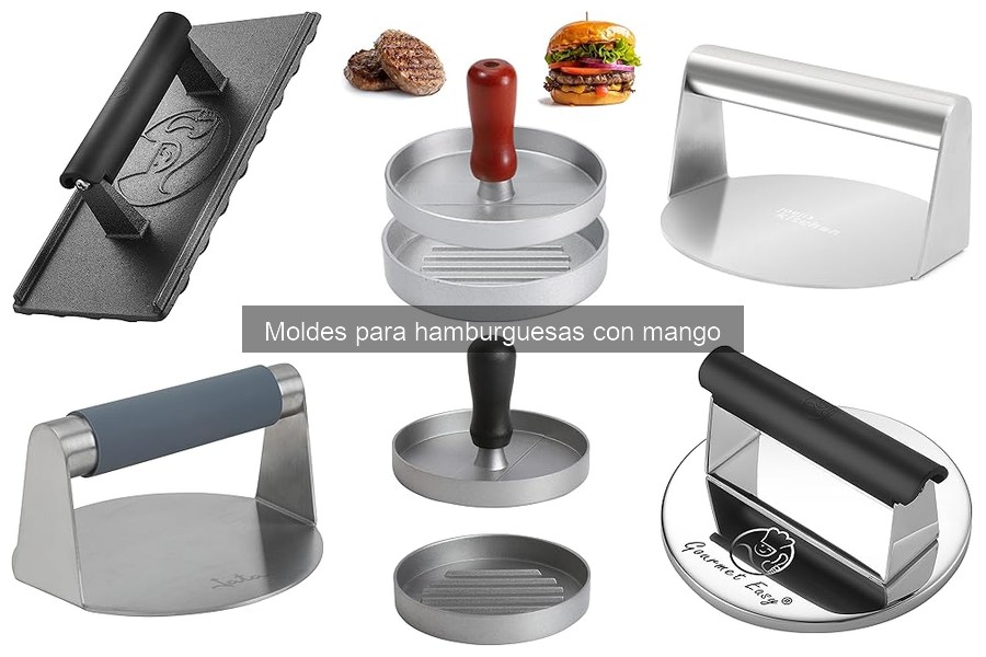 ** Todo sobre los moldes para hamburguesas con mango