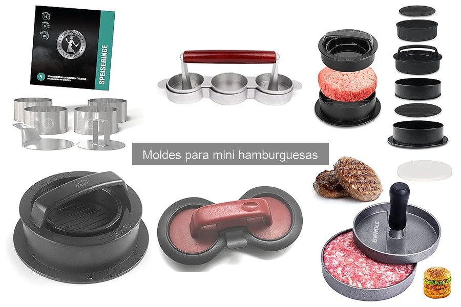 Todo sobre moldes para mini hamburguesas: características y usos