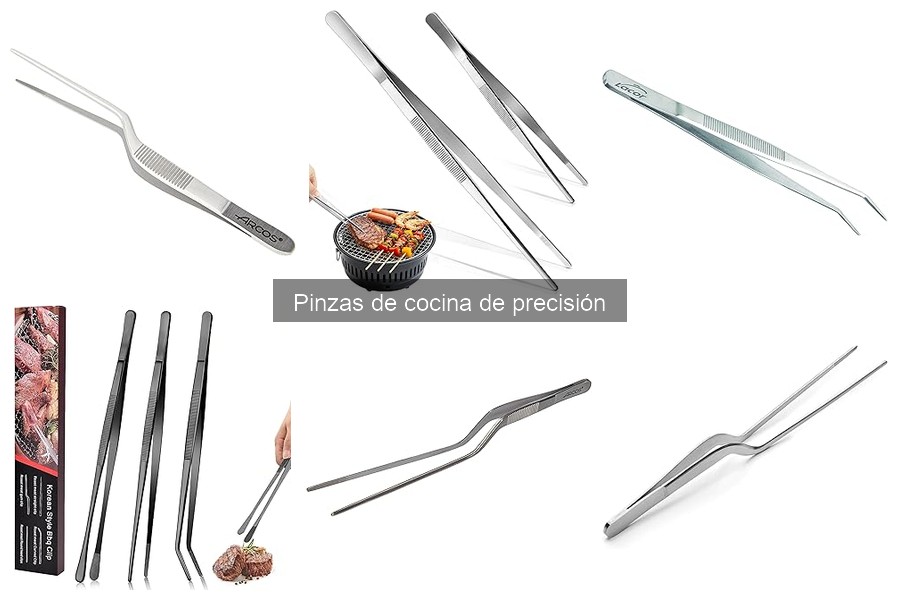 Usos creativos de las pinzas de cocina de precisión