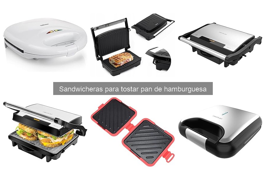 Usos de la sandwicera: ¡Más allá del pan de hamburguesa!