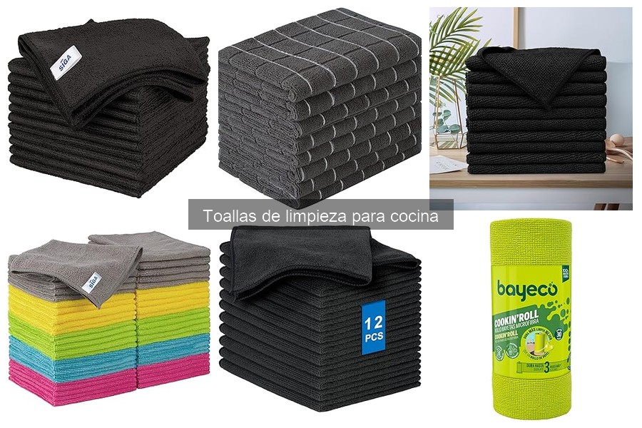 Usos y Métodos de Limpieza con Toallas de Cocina