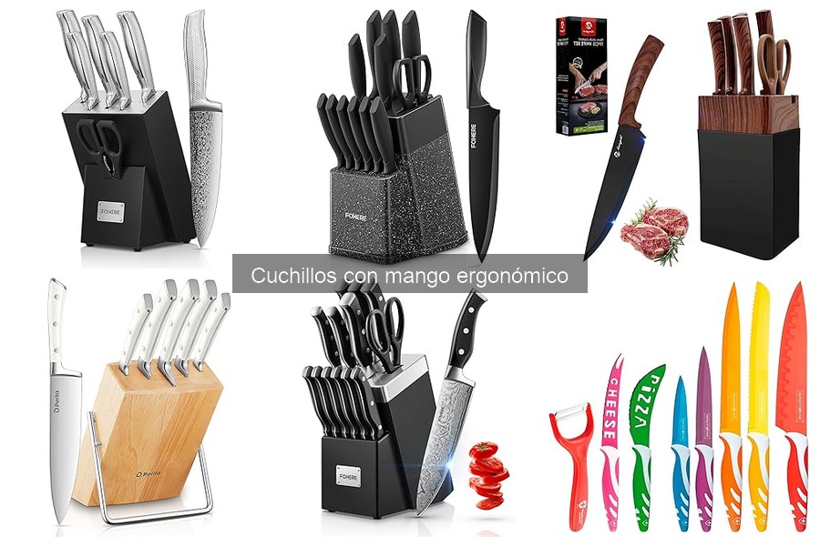 Ventajas de Cuchillos con Mango Ergonómico para Cocinar