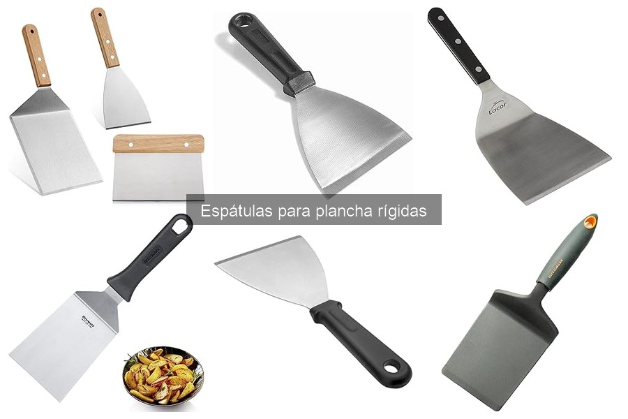 Ventajas de las espátulas rígidas para plancha sobre silicona