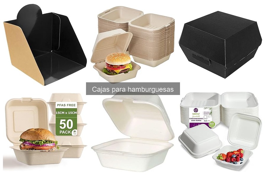 Ventajas de usar cajas para hamburguesas en casa