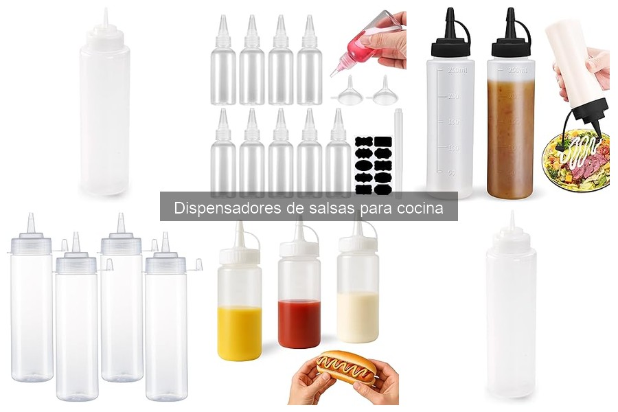 Ventajas de usar dispensadores de salsas en la cocina