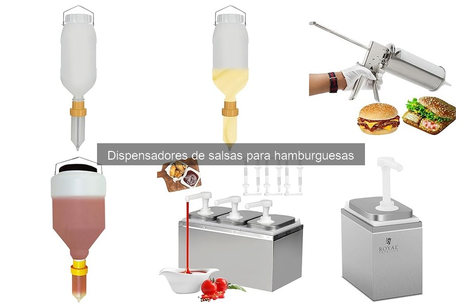 Ventajas de usar dispensadores de salsas para hamburguesas